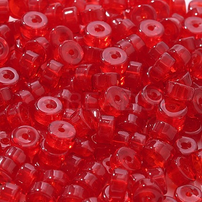 Transparent Colours Glass Seed Beads SEED-E001-T3x6mm-02-1
