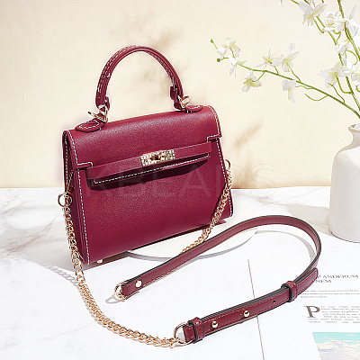 Imitation Leather Purse Shoulder Straps FIND-WH0126-205A-1