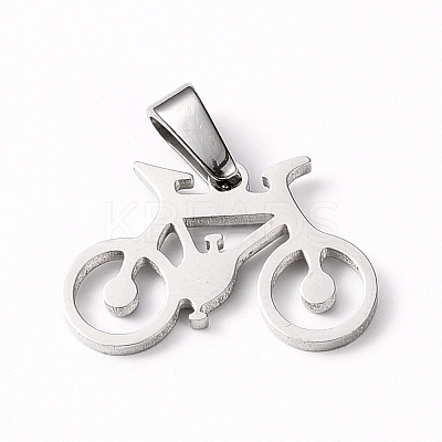 Tarnish Resistant 304 Stainless Steel Pendants STAS-I127-017P-1