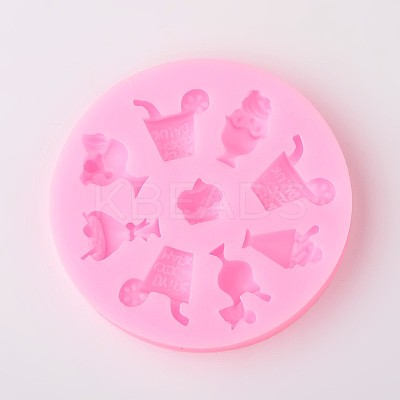 Beverage Design DIY Food Grade Silicone Molds AJEW-L054-62-1