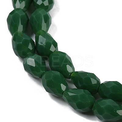 Opaque Solid Color Beads Strands EGLA-N013-P10mm-D04-1