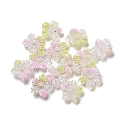 Luminous Transparent Resin Decoden Cabochons RESI-D013-06D-1