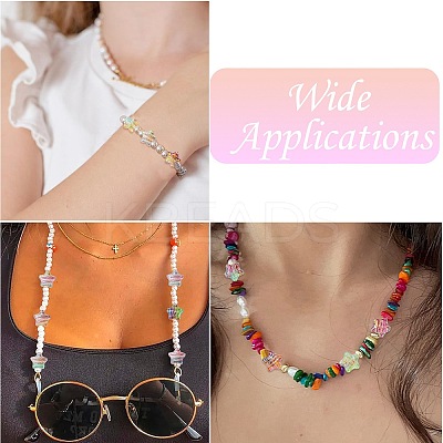 18Pcs 18 Colors Printed Resin Beads RESI-CJ0004-64-1
