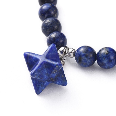 Yoga Chakra Jewelry BJEW-JB04693-01-1