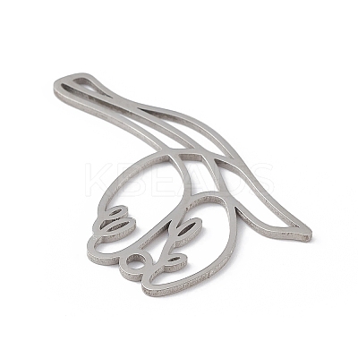 Non-Tarnish 201 Stainless Steel Pendants STAS-K250-08P-1