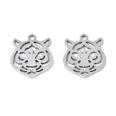 Non-Tarnish 201 Stainless Steel Pendants STAS-T044-282P-1
