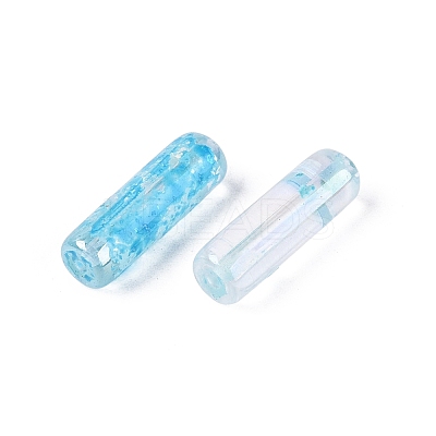 Picasso Transparent Glass Bugle Beads SEED-N010-02A-13-1