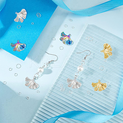 18Pcs 3 Colors Ion Plating(IP) 304 Stainless Steel Pendants STAS-DC0014-41-1