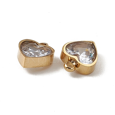 PVD Vacuum Plating 201 Stainless Steel Charms STAS-J401-VC706-1