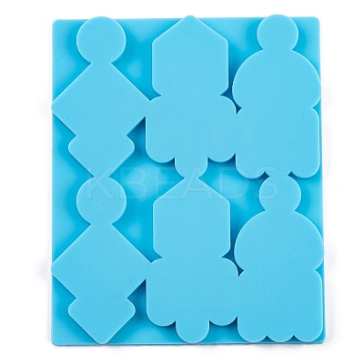Tassel Earrings DIY Silicone Pendant Molds DIY-Q034-02-1