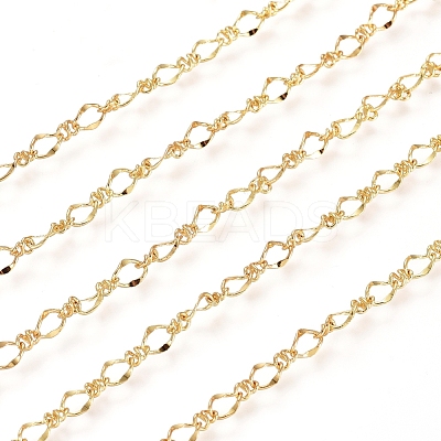 Brass Figure 8 Chain CHC-G007-02G-1
