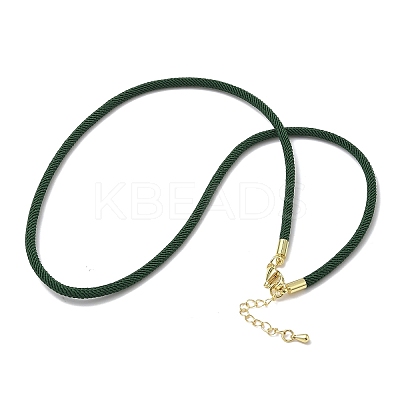 3MM Nylon Milan Cord Necklace Making NJEW-H084-01G-32-1