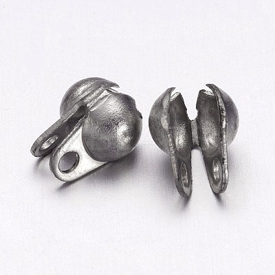 Tarnish Resistant 304 Stainless Steel Bead Tips LS-A-STAS-Q001-1-1