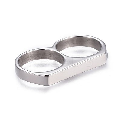 Tarnish Resistant 304 Stainless Steel Finger Rings RJEW-O032-13P-1