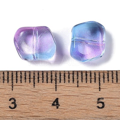 Baking Paint Glass Beads GLAA-S202-12D-1