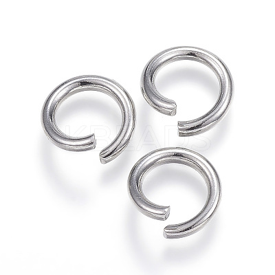 Non-Tarnish 304 Stainless Steel Open Jump Rings LS-X-STAS-E113-09P-1