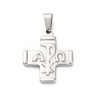 304 Stainless Steel Pendants STAS-L286-14P-1
