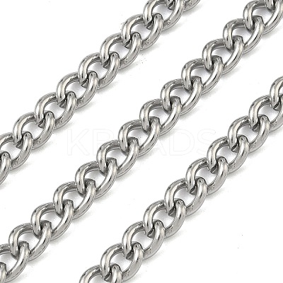 304 Stainless Steel Curb Chains CHS-B016D-P-1