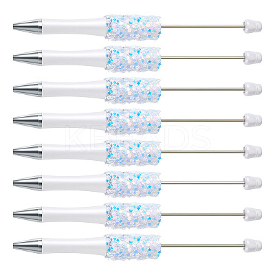 8Pcs Star Sequin Ball-Point Pen FIND-TA0006-15H-1