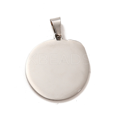 Non-Tarnish 201 Stainless Steel Pendants STAS-B037-04P-1