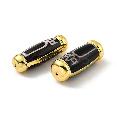 Tibetan Style dZi Beads KK-F836-09G-1