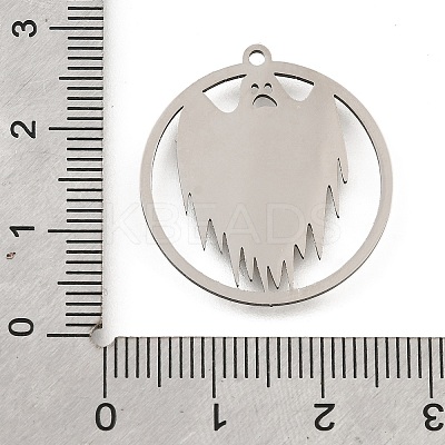 201 Stainless Steel Pendants STAS-S176-12P-1