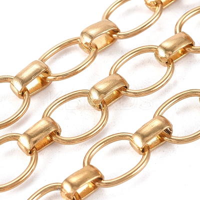 PVD Vacuum Plating 304 Stainless Steel Rolo Chains CHS-F009-04-G-1