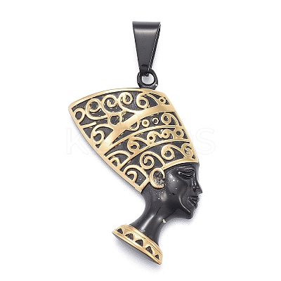 304 Stainless Steel Pendants STAS-K214-26BG-1