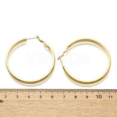 304 Stainless Steel Hoop Earrings for Women EJEW-C096-43G-03-1