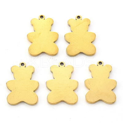 PVD Vacuum Plating 304 Stainless Steel Pendants LS-X-STAS-N092-15G-1