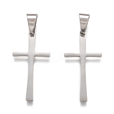 Non-Tarnish 304 Stainless Steel Pendants STAS-J036-112P-1