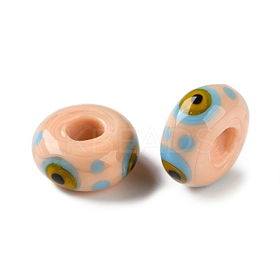 Handmade Lampwork European Beads LA-CBA0C61-01F-1