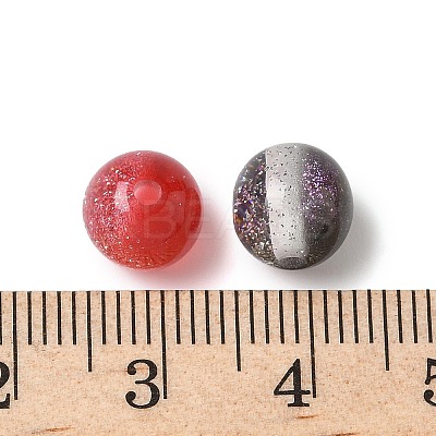 Two Tone Resin Beads RESI-Q025-02A-1
