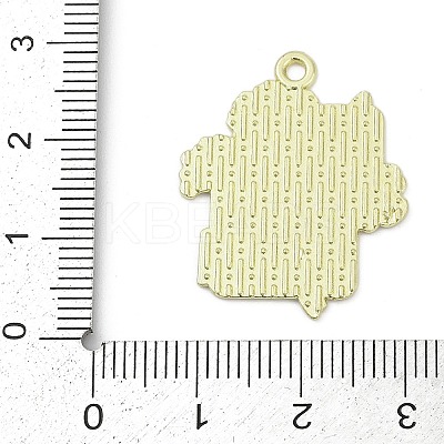 Mother's Day Alloy Enamel Pendants PALLOY-V001-02B-1