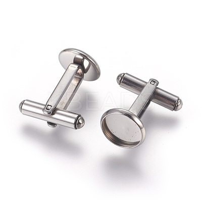 Tarnish Resistant 304 Stainless Steel Cuff Settings X-STAS-P227-28P-1