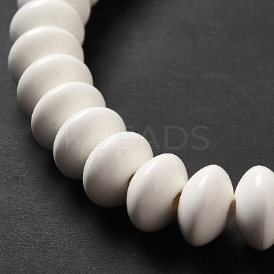 Glazed Porcelain Beads PORC-E017-02K-1