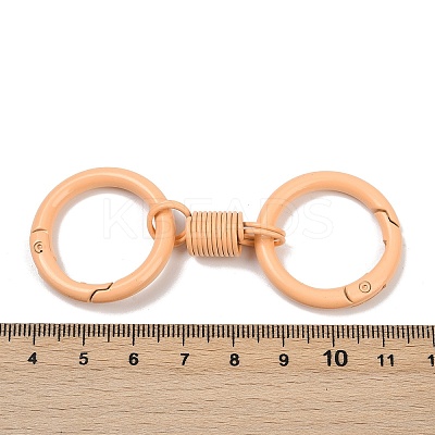 Alloy Spring Gate Clasps PALLOY-Q009-01E-1