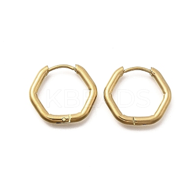 201 Stainless Steel Hoop Earrings EJEW-Z137-02G-04-1