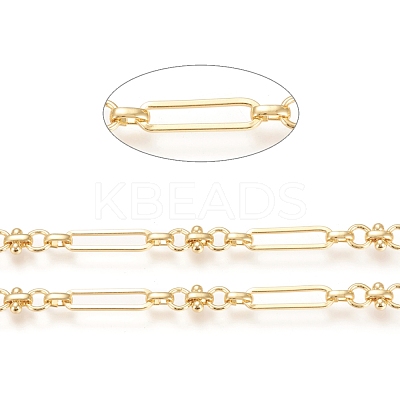 Brass Handmade Link Chains CHC-M019-06G-1