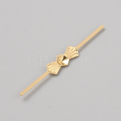 Alloy Bowknot Buckles LS-FIND-WH0148-135G-1