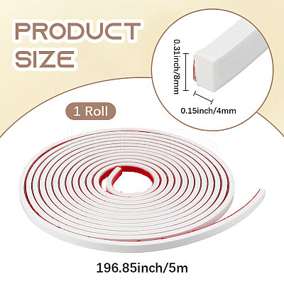 PVC Self-Adhesive Flexible Molding Trim DIY-WH20007-40A-01-1