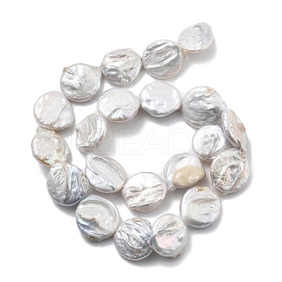 Natural Baroque Keshi Pearl Beads Strands PEAR-P064-08A-01A-1