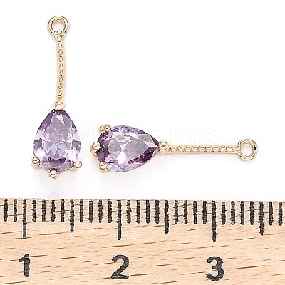 Transparent Glass Pendants X-GLAA-R212-13-M-1