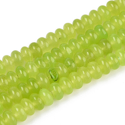 Dyed Natural White Jade Beads Strands G-T139-59A-12-1