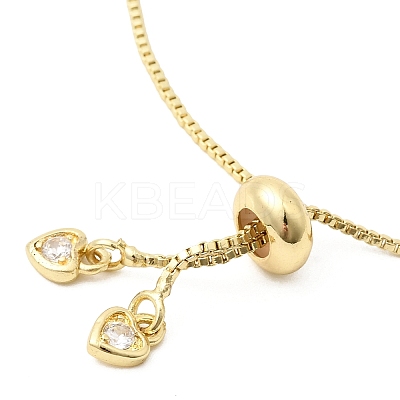 1MM Brass Box Chain Slider Bracelet Making MAK-K024-07G-1