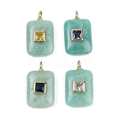Natural Mixed Gemstone Pendants G-H322-02G-1