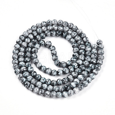 Baking Paint Glass Beads X1-DGLA-N003-6mm-A06-1