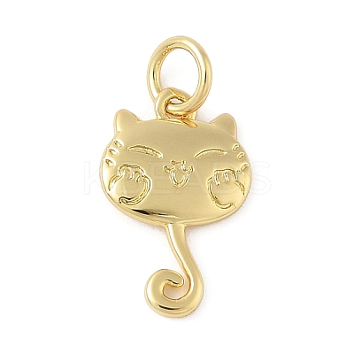 Brass Pendants KK-L245-03G-04-1