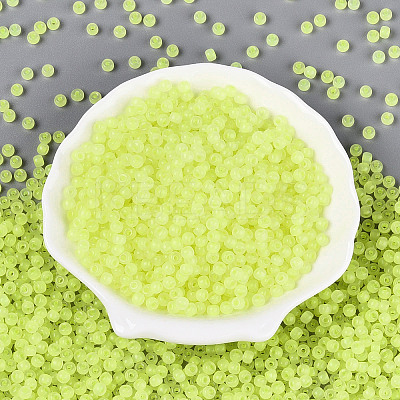 6/0 Transparent Inside Colours Glass Seed Beads SEED-N008-08U-1