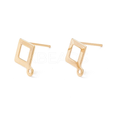 201 Stainless Steel Stud Earring Findings STAS-P308-10G-1